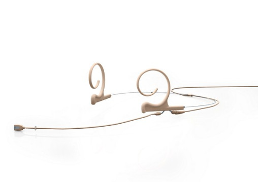 Headset Mikrofon DPA d:fine Dual, Kugel, 90mm, beige (mit DPA Lemo 3-pol. Adapter)